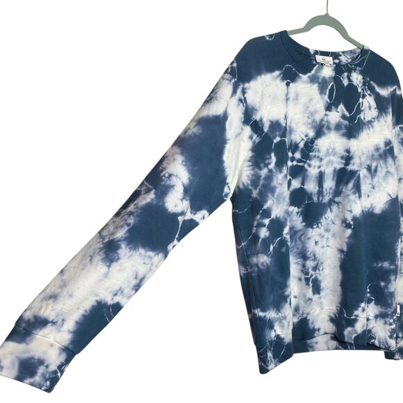 AG Adriano Goldschmied Sweatshirt Men M Blue White Elba Crew Preppy Pullover NEW - Picture 7 of 10